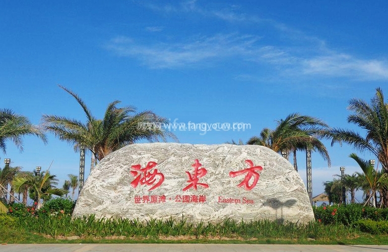 海东方实景图